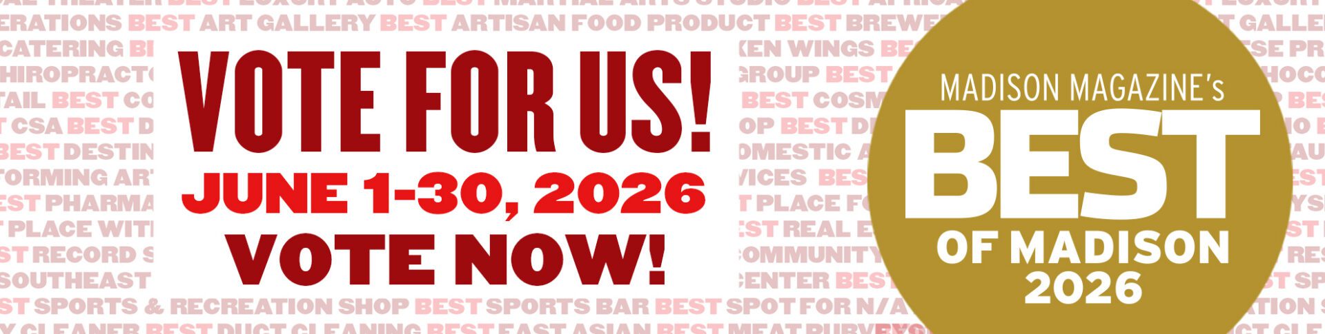 Vote for us